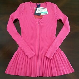 NWT Doncaster East Hampton Ribbed Zip Cardigan